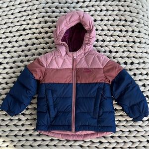 LL Bean Warm Down Coat, Size 2 T